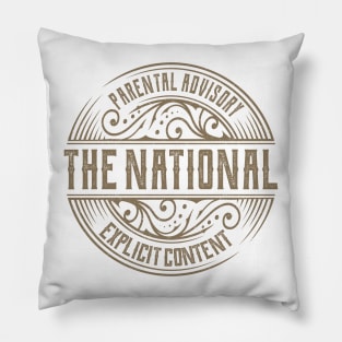 the national vintage ornament Pillow
