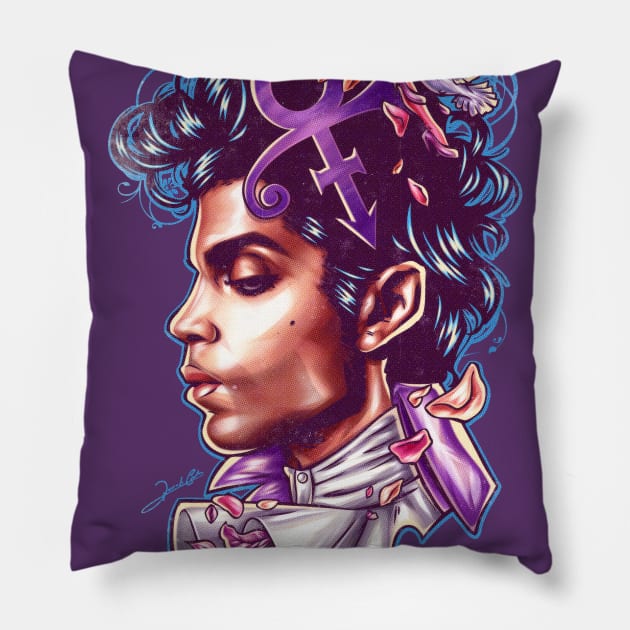 Purple Genius Pillow by renatodsc