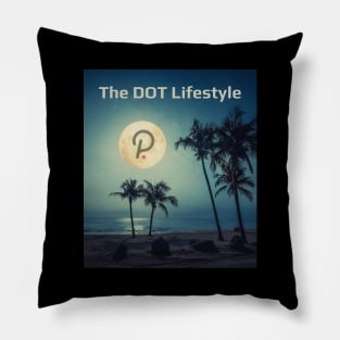 Polkadot lifestyle DOT Crypto Moon cryptocurrency Pillow