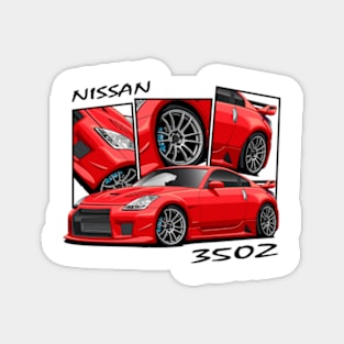 Nissan 350Z, JDM Car Magnet