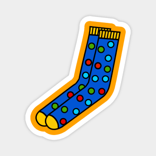 Polka dot socks Magnet