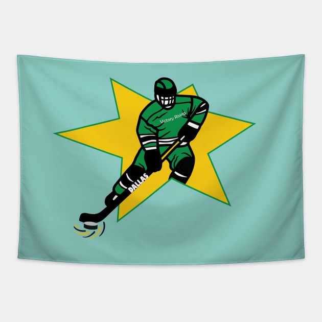 Dallas Stars Tapestry by funNkey