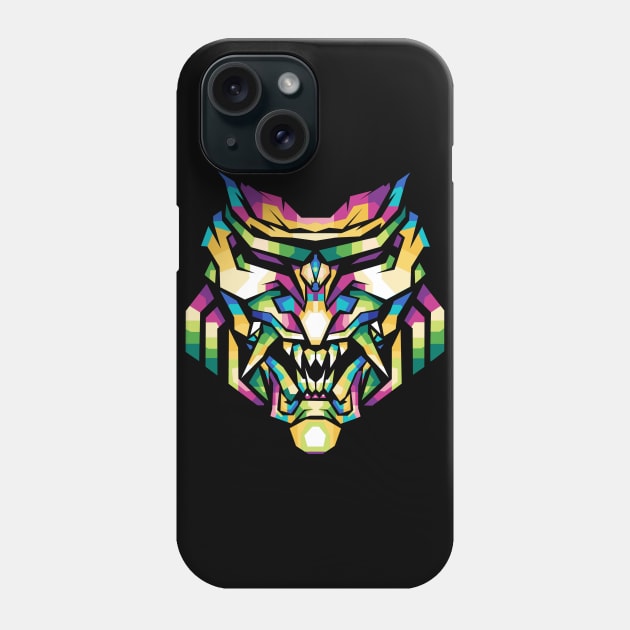Japanese illustration pop art WPAP Phone Case by Robiart