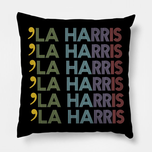 comma la harris Pillow by PhiloArt