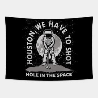 ASTRONAUT GOLF Tapestry