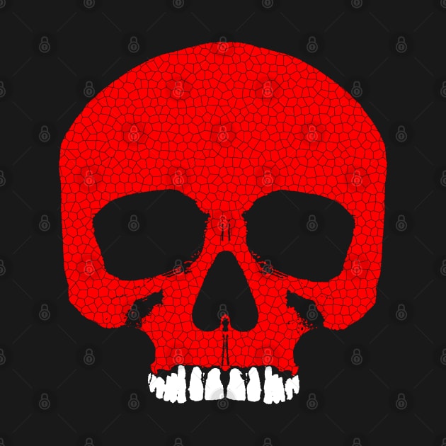 Mesh skull by R LANG GRAPHICS