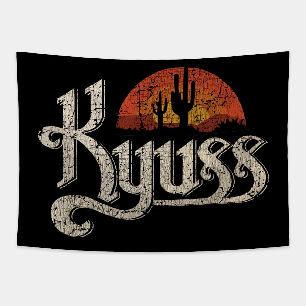 Kyuss Sunset Dessert 1987 Tapestry by Thrift Haven505