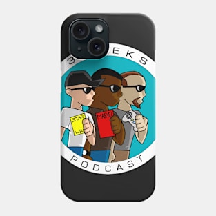 3 geeks Logo Phone Case