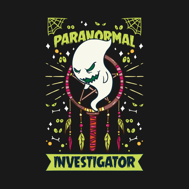 Paranormal Investigator Shirt ghost hunter gift by biNutz