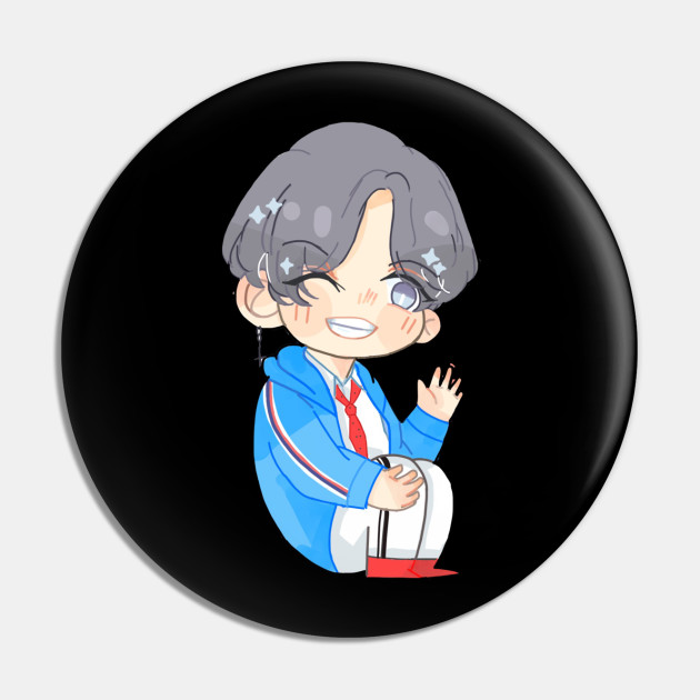 BTS Taehyung V - Bts Taehyung V Fanart - Pin | TeePublic BTS Taehyung V - Bts Taehyung V Fanart - Pin | TeePublic
