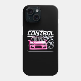 Keep everything under control (pink) Phone Case