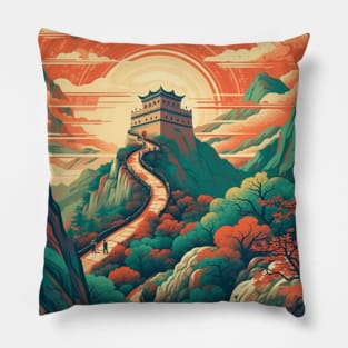 Great Wall of China Pillow