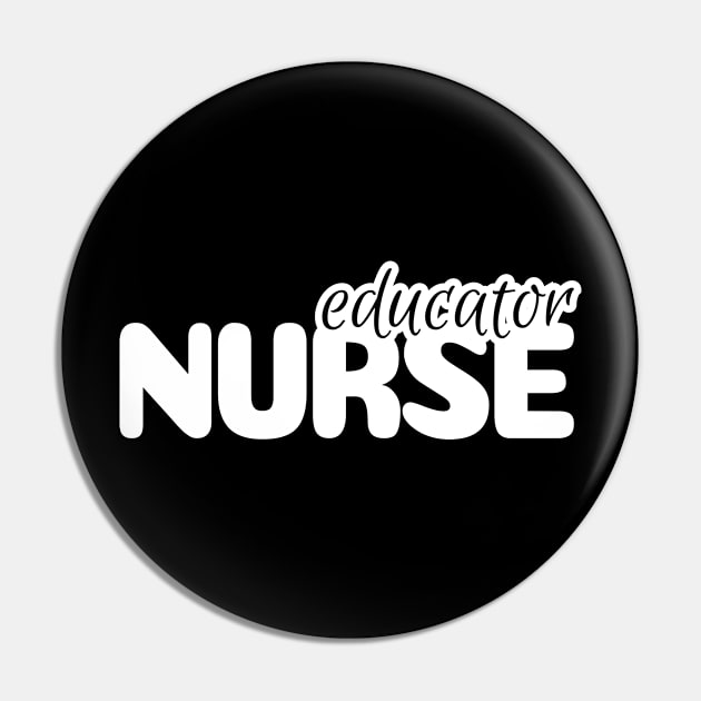 It's hard to be a Nurse Educator Pin by MedicineIsHard