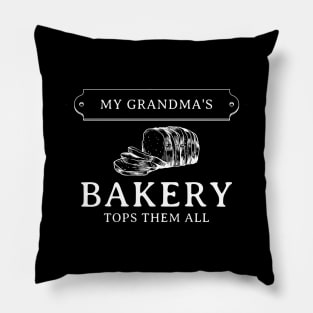 Vintage Grandmother Mother Classic Baking Antique Retro Pillow