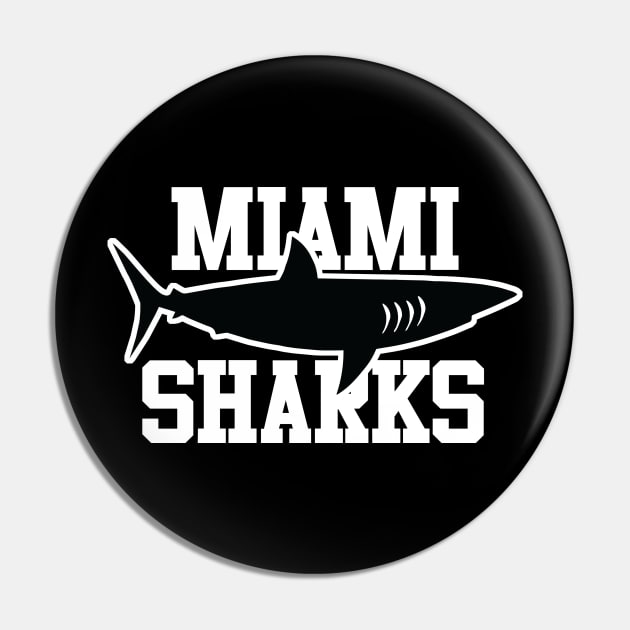 Miami Sharks shirt (Any Given Sunday, Willie Beamen) Pin by fandemonium