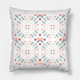 Beautiful delicate floral pattern Pillow