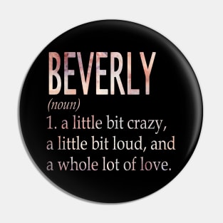 Beverly Girl Name Definition Pin