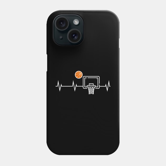 Basketball Heartbeat Phone Case by BankaiChu