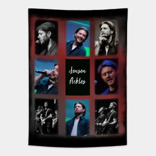 Various Faces of Jensen Ackles Tapestry