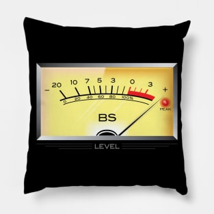 BS Meter PEAKED Pillow