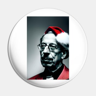 Santa Stravinsky (Celebrity Christmas) Pin