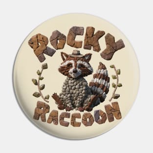 Rocky the Raccoon Pin