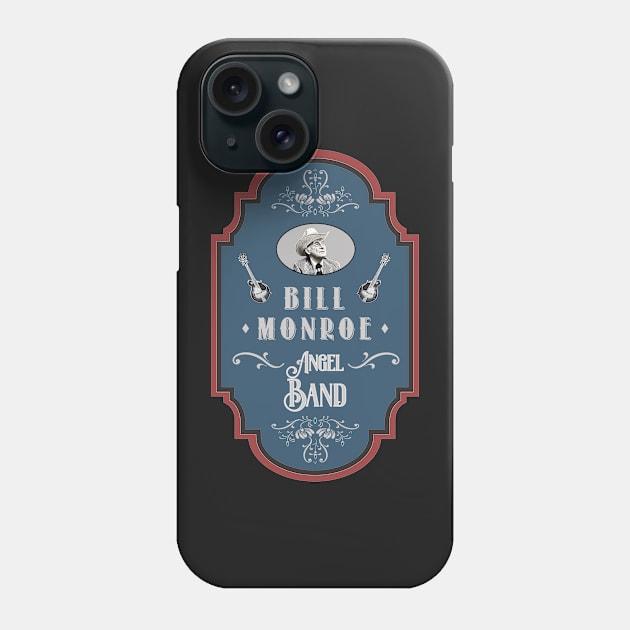 Bill Monroe The Father Of Bluegrass Phone Case by blackjackdavey