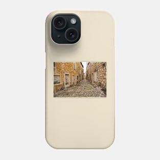 Street in Sutivan, Brac, Croatia Phone Case