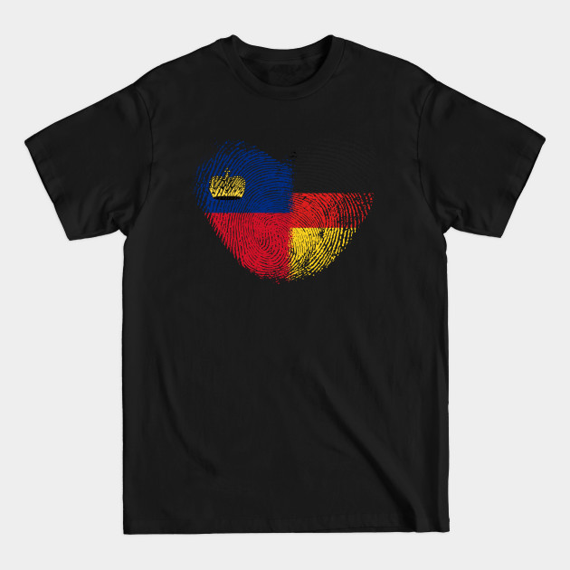 Discover Liechtenstein Fingerprint for Liechtensteiners - Liechtenstein - T-Shirt