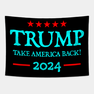 Trump 2024 Take America Back Tapestry