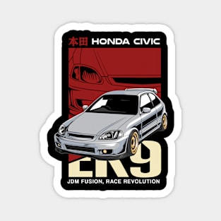 Civic EK9 JDM Fusion Magnet