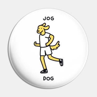 Jog Dog Pin