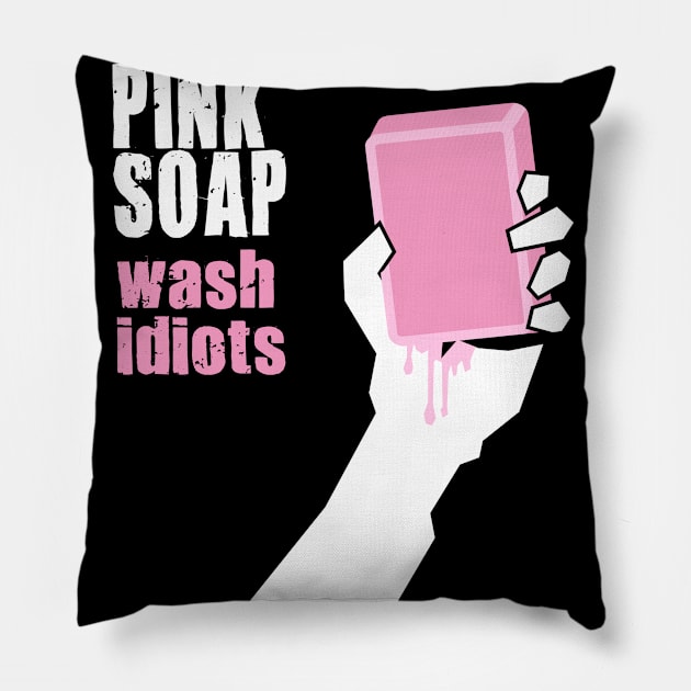 Pink Soap Pillow by MarianoSan