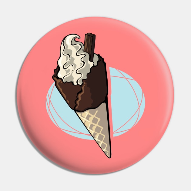 Soft Serve Pin by Abbilaura