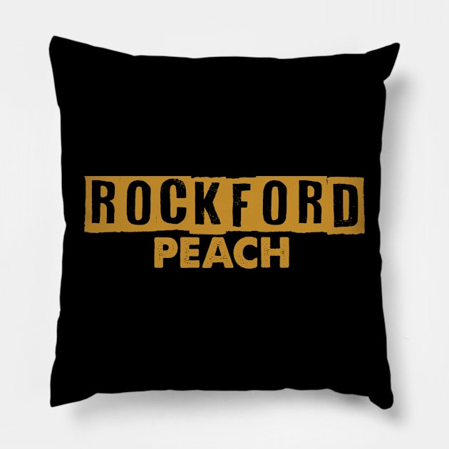 ROCKFORD GOLD Pillow by Tekad Rasa