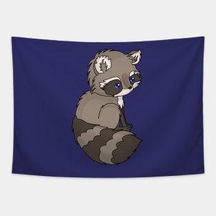 Rocky Raccoon Tapestry