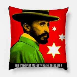 Haile Selassie King Lion Pillow