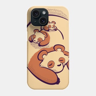 The Pandas Are Sleeping Phone Case