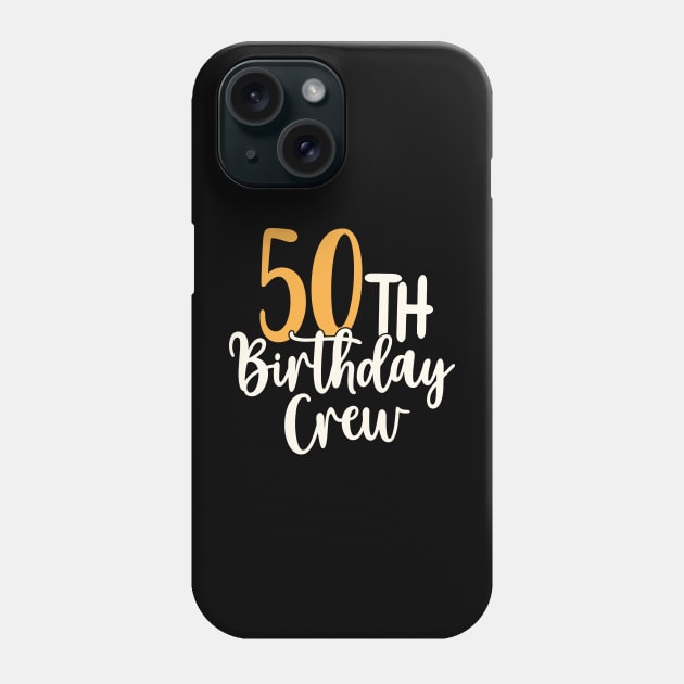 50th Birthday Phone Case by Space Club