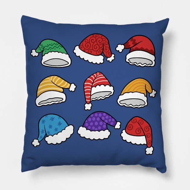 Santa Hat Pillow by Mako Design 