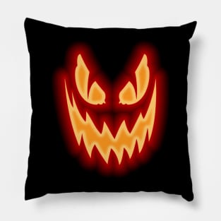 Hello halloween party funny jack o lantern face Pillow