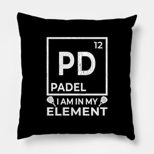 Funny Padel Tennis Pun Meme Quote Gift Ideas Pillow