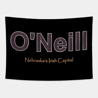 O'Neill Grunge Text Tapestry