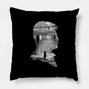 Andrei Tarkovsky Collage Pillow