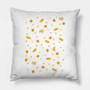 Scatter Inspired Silhouette Pillow