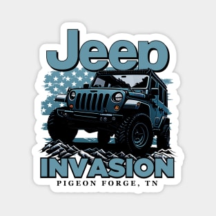 Jeep Rubicon Adventure Magnet