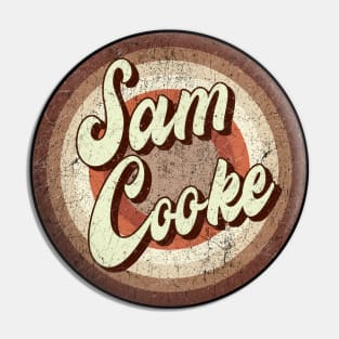 Vintage brown exclusive - sam cooke Pin