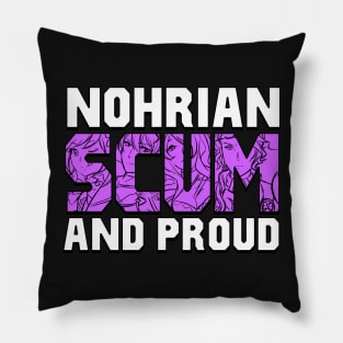 NOHRIAN SCUM SHIRT VER. 5 Pillow