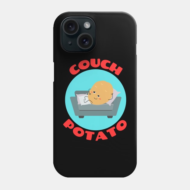 Couch Potato | Procrastinator Pun Phone Case by Allthingspunny