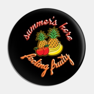 feeling fruity 3d Pin